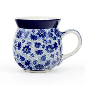 Kubek ceramiczny 073 <br> 1443X Ważka w kwiatach